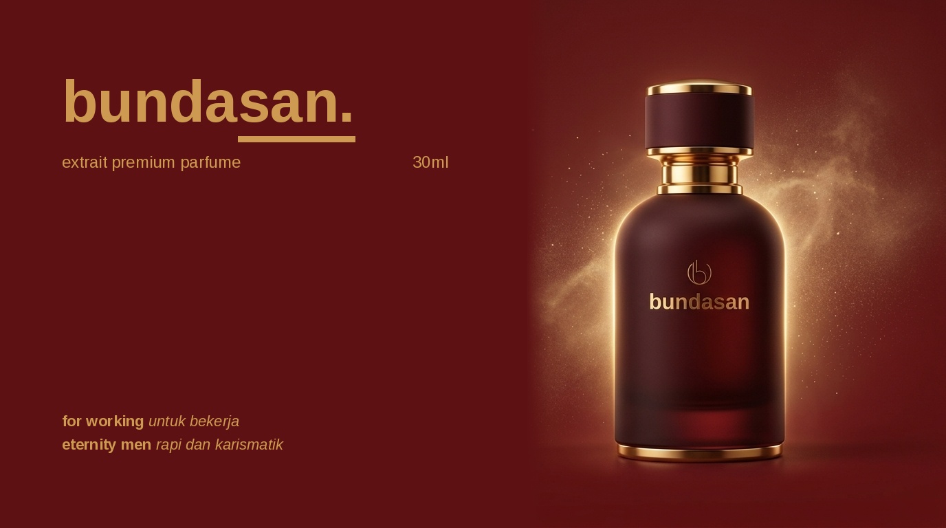 bundasan. eternity men - extrait premium parfume