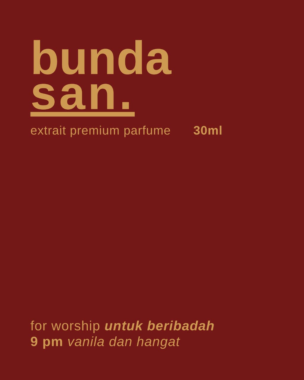 For Worship (Untuk Beribadah)